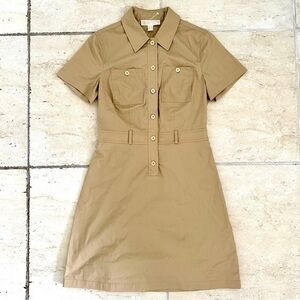 NWT!! MICHAEL KORS Dress, Khaki, Size 0